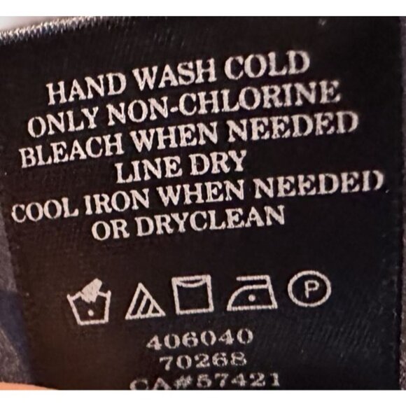 Ann Taylor Black White Print Mini Pencil Skirt Zip Back‎ Cotton Blend Size 2 - Picture 6 of 9